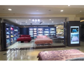   實體店鞋包展示柜生產